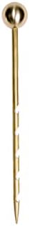 GU GREENERY : UNLIMITED Monitor Brass Soil Probe, Soil Sampler and Moisture Meter for Indoor and Outdoor Plants, No Batteries Required, Root Aerator and Plant Water Monitor