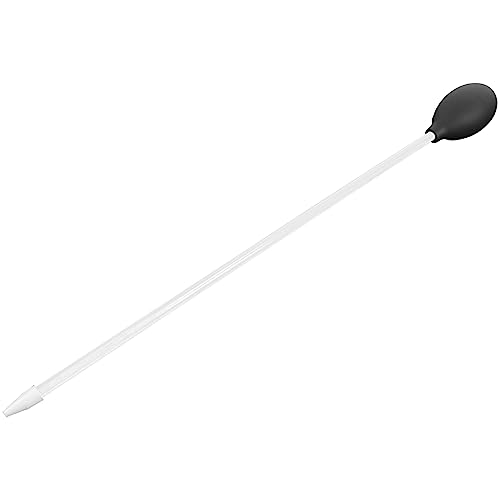 Milisten 小型水槽用水替え器 砂利真空水槽 魚 水槽の水換えポンプ 電動ポンプ キット チラー 水族館の掃除機 携帯ポンプ サンゴフィーダーチューブ ワインストッパー Black アクリル