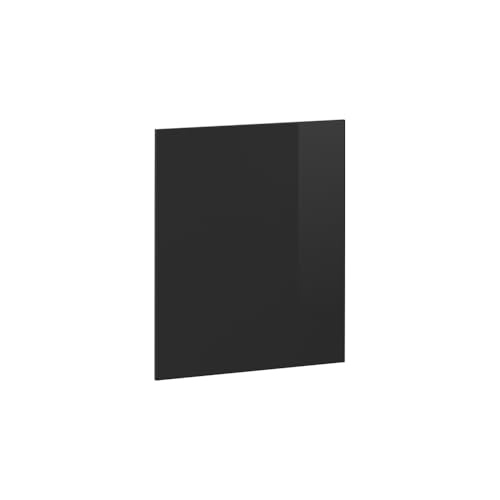 Vicco Façade de Cuisine R-Line, Noir Haute Brillance, 59.6x71.3cm façade de Meuble pour Meuble...