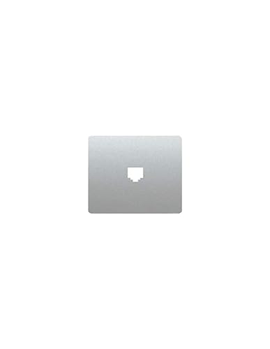Bjc - 19782-ma tapa toma telefono 6ctos iris-aura aluminio Ref. 6531025245