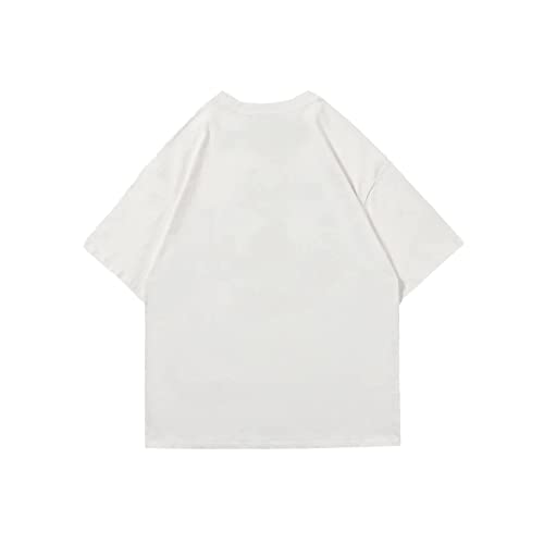 Vamtac Oversized Graphic Tees Vintage Love Balloon Printed Casual Streetwear Tops Summer Cotton T Shirts Y2k Unisex