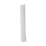 Kunststoff-Schweißstäbe, 10 Stück, ABS, PP, PVC, PE, 250 mm, Karosserie, Gehäuse, Armaturenbrett, Rohrbefestigungsstangen (Weiß (PE))
