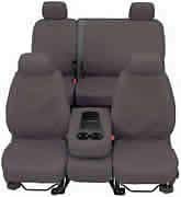 Covercraft Ss3250Pcgy Custom-Fit Front Bench Seatsaver Seat Covers - Polycotton Fabric, Grey #TOP12