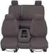 Covercraft Custom-Fit Front Bench SeatSaver Seat Covers - Polycotton Fabric, Grey