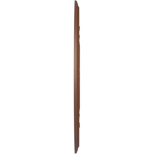 Image of Ekena Millwork CMP22BADRU Baltimore Thermoformed PVC Ceiling Medallion (Fits Canopies up to 7 3 /4 inch), 22 inchOD x 3 1 /2 inchID x 1 inchP, Universal Aged Metallic Rust