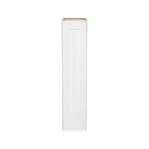Image of Furinno Shaker Wall Kitchen Cabinet, 12 (D) x 9 (W) x 42 H, White