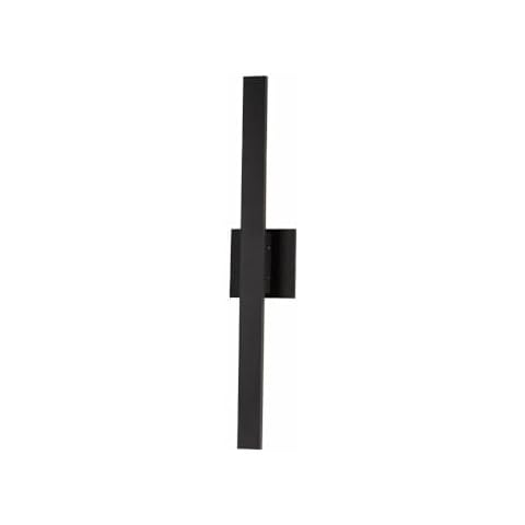 ET2 Alumilux Line - 24 Inch 13W 2 LED Outdoor Wall Sconce-Black Finish Cover