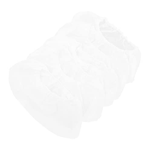 minkissy 5個 集塵機収集袋 ネイルアート用品バッグ ほうき 道具 ネイルコレクター 圧縮空気ダスター パン 釘用交換集塵機 掃除機ポーチ ネイルダートコレクターバッグ 集塵袋 不織布 白い