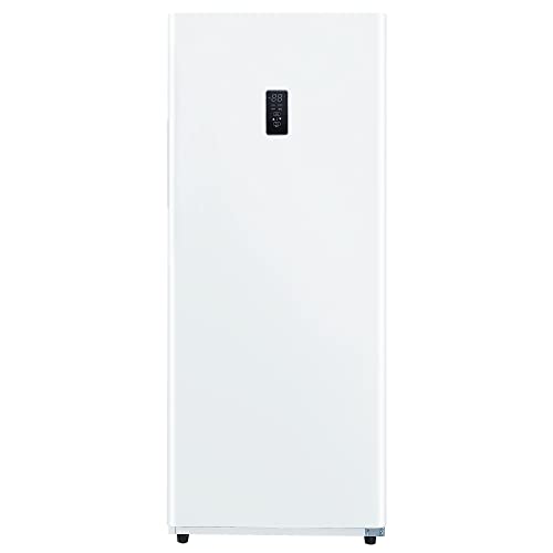 Hamilton Beach HZ4941 14 cu ft Upright Convertible Fridge/Freezer-Frost Free-Reversible Door-Removable Glass Shelves-LED Interior Light, White on Fridge.com