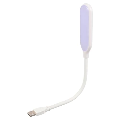 OSOLADY Reading Lamp Flexible Bedside Light with Neck for Reading Studying Compatible with Power Banks Laptops Night Light for Bedrooms