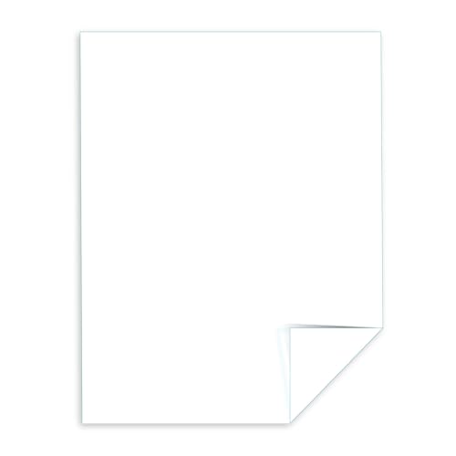 neenah index cardstock 8534 x 1134 90 lb163 gsm white lightweight 94 brightness 300 sheets 91437
