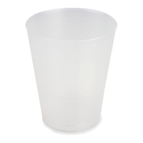 Traineando Pack de Vasos Anchos para Cubatas de Plástico Reutilizable - 480 ml - Transparente y Resistente - Vasos Irrompibles y Reciclables para Fiestas, Eventos y Celebraciones (50 VASOS)