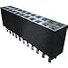 SSW-103-02-G-S-RA,Conn Socket Strip SKT 3 POS 2.54mm Solder RA Side Entry Thru-Hole Tube (25 Items)