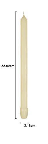 Bougie de candlelight service blanche 13-inch Racine pour illuminer vos grands événements - 7