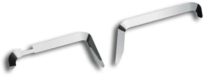 United Pacific 29112 - Door Window Shade - Ss Door Window Shade For All Kw Trucks With Daylight Doors And Passenger Side