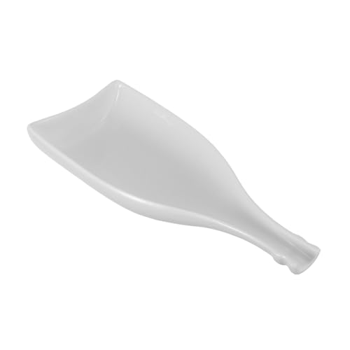 Holibanna Plato de con Forma de Botella Elegante Bandeja Delicada para Aperitivos y Acompañamientos Vajilla Práctica para Cenas para Restaurantes y Uso Familiar