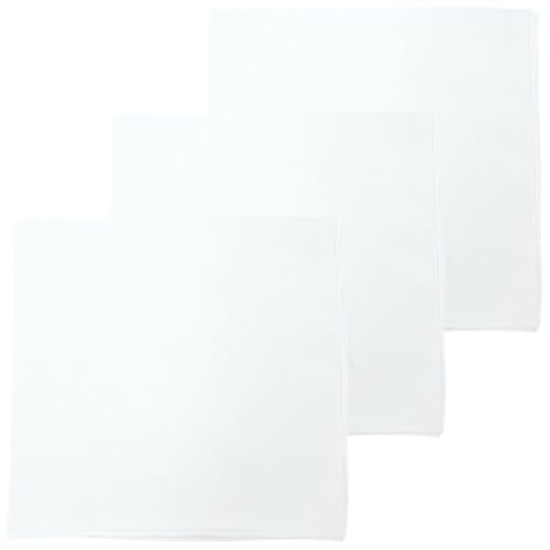 Image of MDSTYLE 100% Cotton Solid Color Bandana for Men & Women 22 inch x 22 inch Handkerchief Headband Scarf