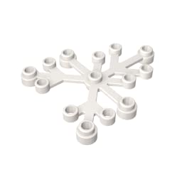 Gobricks GDS-1437 Plant Leaves 6 x 5 Compatible with Lego 2417 Children's Toys Children's Toys Assembles Building Blocks…