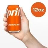Tropical Mix Soda, SpRITe 144 Fl Oz,12 cans