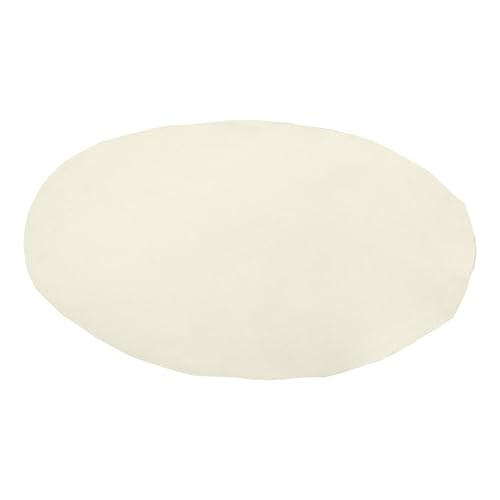 MOTHNUR Piel de Africano de Cuero Natural Parche Duradero para Percusión Accesorio de Repuesto Ligero y Reutilizable para Tambores