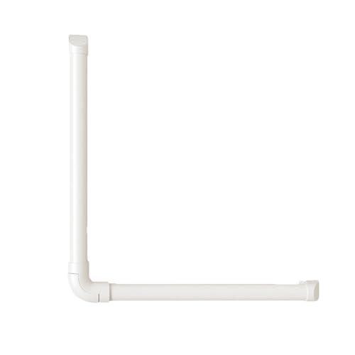 Barra de Agarre/Asa for Baño en Forma L, Antideslizante, Adecuada for Baños, Inodoros, Bañeras Y Escaleras. Diseño, especialmente diseñado for personas mayores(64x64cm)