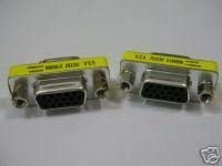 Wiring Connecting Terminals - 100 DB15 15-Pin VGA SVGA KVM Female to Female Plug 123