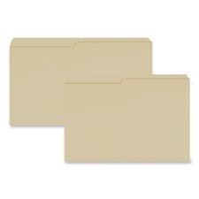 11 Point Folder- 2 PLY- .50 Cut AST TAB- Letter- Manila