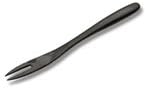 Gourmac mini fork 7-3/4" (black)