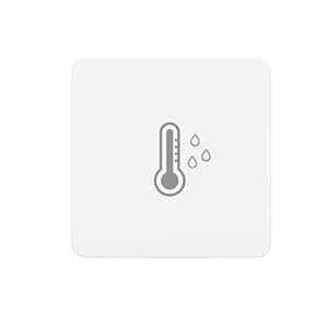 THIRDREALITY Zigbee Temperature and Humidity Sensor Lite,Smart Thermometer and Hygrometer, Hub Required,Compatible with Echo Devices with Zigbee Hub Built-in,Home Assistant,SmartThings,Homey,Hubitat