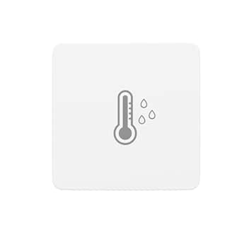 THIRDREALITY Zigbee Temperature and Humidity Sensor Lite,Smart Thermometer and Hygrometer, Hub Required,Compatible with Echo Devices with Zigbee Hub Built-in,Home Assistant,SmartThings,Homey,Hubitat