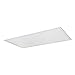 Sunlite 85380 2x4 FT LED Flat Panel Light, Lay-in Fixture, 60 Watts, 6000 Lumens, 3000K Color Temperature, 120-277V, Dimmable, 50,000 Hour Life Span, Energy Star Rated, ETL Listed, 2 Pack