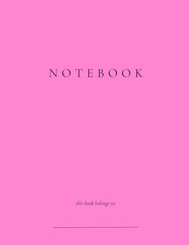 Cahier de poche rose joli carnet de 100 pages à offrir pour un anniversaire