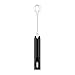 BESTonZON Milk Flood Acciaio Inossidabile Acciaio Inox Egg Beater Palmare Stick Mixer Foam Maker Egg Egg Sbatti Small Blender per La Cottura Torta Egg Cream Cooking Nero