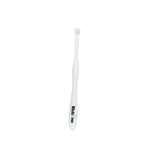 POPETPOP Cepillo para Mascotas con Redonda Cepillo Conveniente para Perros y Ergonómico para Oral Material Pbt Duradero Reduce