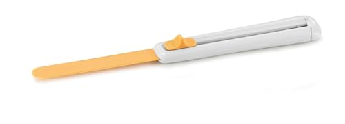 Image of Cake Smoothing Spatula with Sliding Blade | Cake Release Tool | Retractable Cake Spatula | Cake Side Scraper | Flexible Silicone Spatula | Flat Spreader | for Baking (Pack of 1,Multicolor)