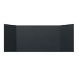 Study Carrel Foam44; Black - Pack 24