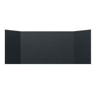 Study Carrel Foam44; Black - Pack 24