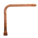 1/2" FIP Copper Tub Spout Stub Out Elbow (6" x 7")