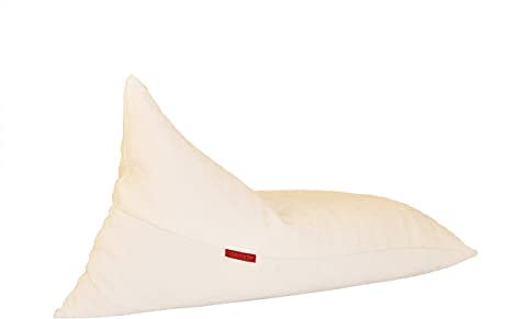 Lumoy Triangle Bean Bag Cover For Stuffed Animals And Relaxing, Speciality Recliner Chair Xxxl( Without Filler) Made Cotton #TOP2