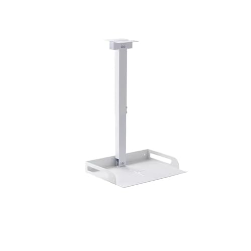 Soporte Universal Portátil para Proyector con Base Estable de Acero Carbono Blanco miniatura 1