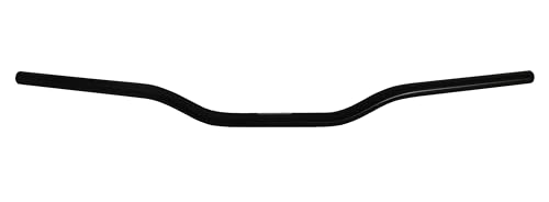 Manillar Accossato Negro por Kawasaki Z750, Curva Baja, en aluminio, 22 mm de diámetro