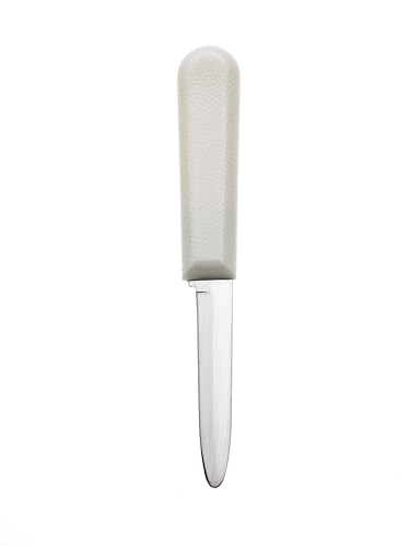 Image of Mercer Culinary Clam Knife with Poly Handle, 3-1 /4, White
