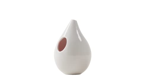 Ooshky Whisky Water Jug, Handmade Ceramic Dropper and Pipette, Unique Gift (Ceramic, White) - Image 2