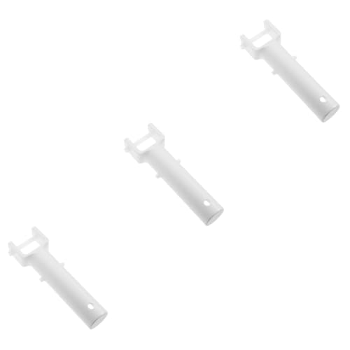 BESTonZON 3 Cabezales De Succión De Lodos Accesorios para Limpieza Mango De Plástico para Aspiradora Mango De Repuesto para Limpiador De Piscinas Cabezal De Succión De Repuesto para