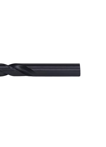 Image of Century Drill & Tool 24132 Pro Grade Black Oxide Drill Bit, 1 /2 inch, Pro Pack | Straight shank, 6 inch overall length, 135 point, cuts steel, wood & plastic, 135 split point