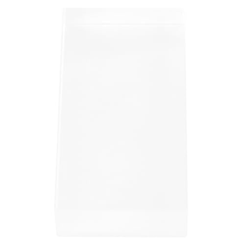 VOSAREA Frosted Glass Block for Refraction Experiments Rectangular Teaching Instrument for Physics Optics Educational Classroom Science Tool