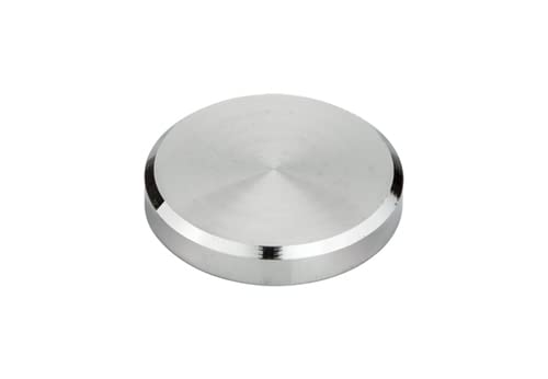 Redwud SS Mirror Cap Wall Screws Cap Cover Nails Decorative Cover (19mm) (Pack of 10)