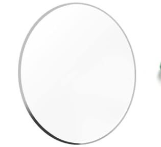 Patel Enterprise Acrylic Glass Circle Round disc for DIY Art and Craft School Office Project Glass Painting Home décor 20mm (Pack Of 50)