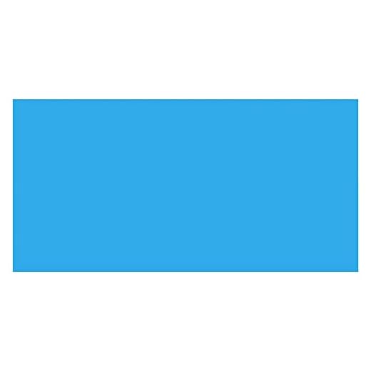 Vidaxl Cubierta Rectangular De Pe De Piscina, Azul, 732 X 366 Cm