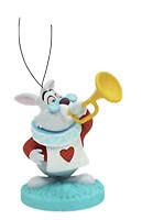 Alice In Wonderland White Rabbit 3” Ornament Figure Figurine Collectible #TOP18